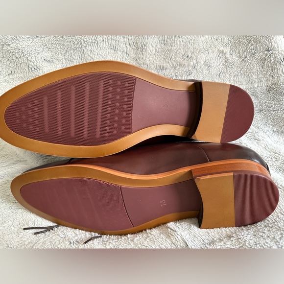 FRASOICUS Mens Dress Shoes Oxford Formal Lace Up Wingtip Leather Shoes size 13 - Picture 8 of 8